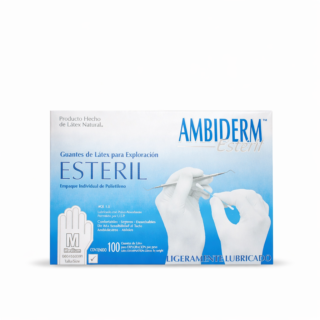 Guante Estéril Grande C/100pzas