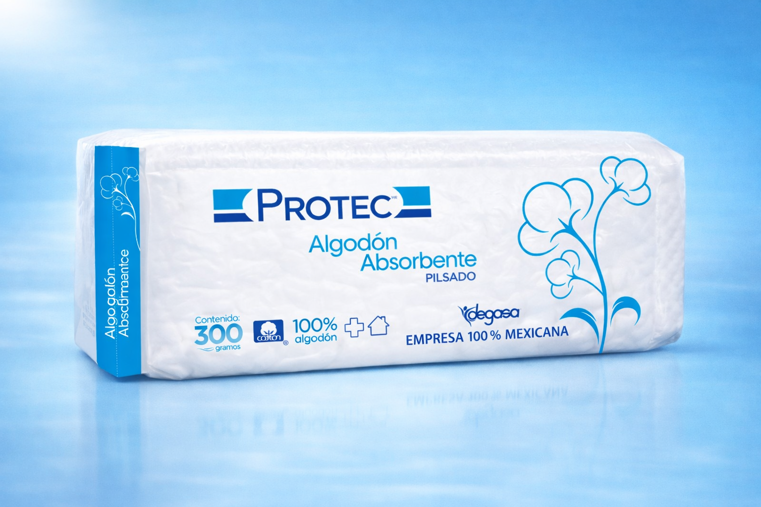 Algodón plisado 300g