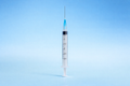Jeringa 3ml  Azul 23G x 25mm c/100pzas