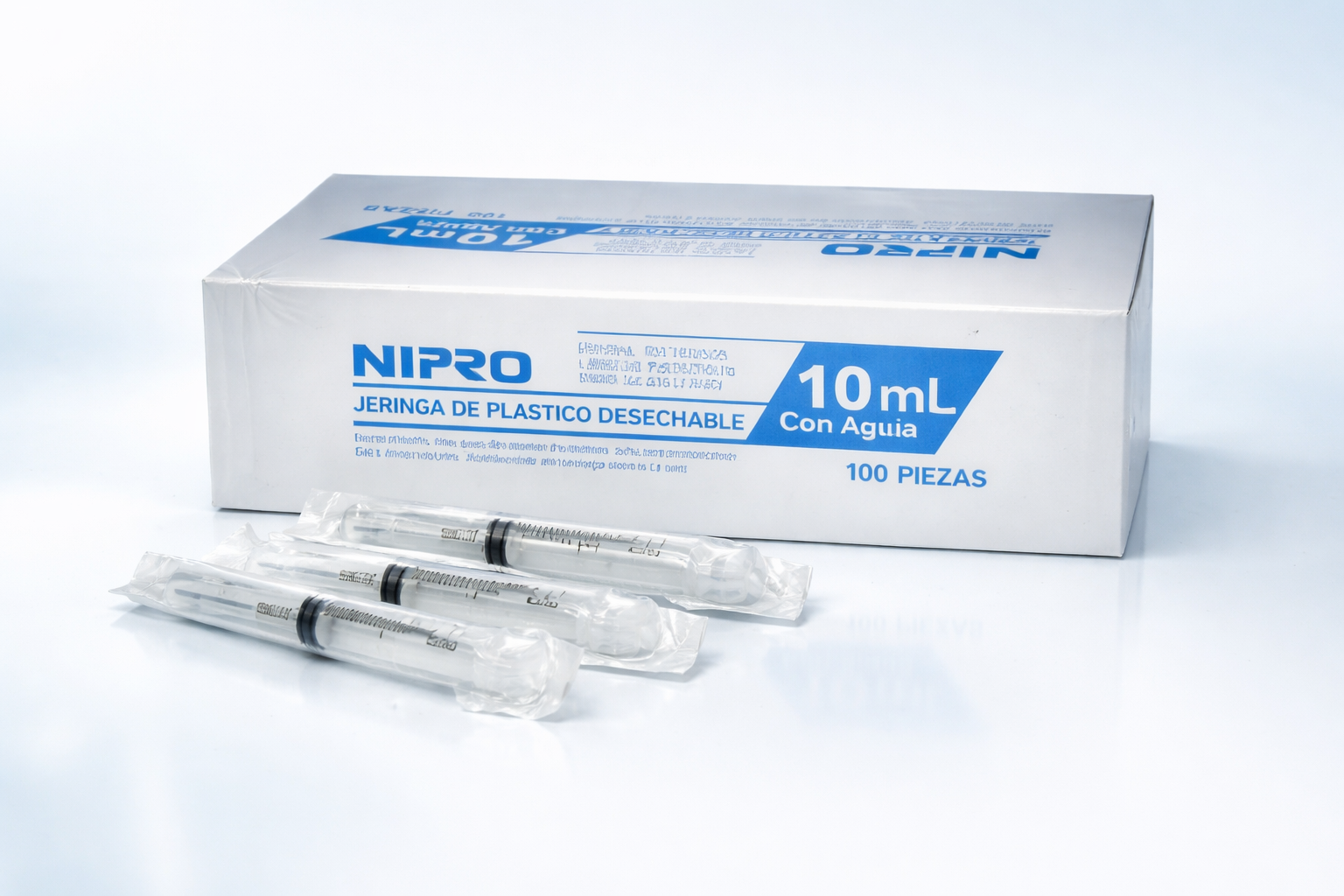 Jeringa 10ml 21 X 32 C/100