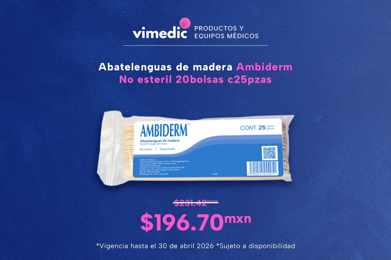 Abatelenguas de madera Ambiderm
