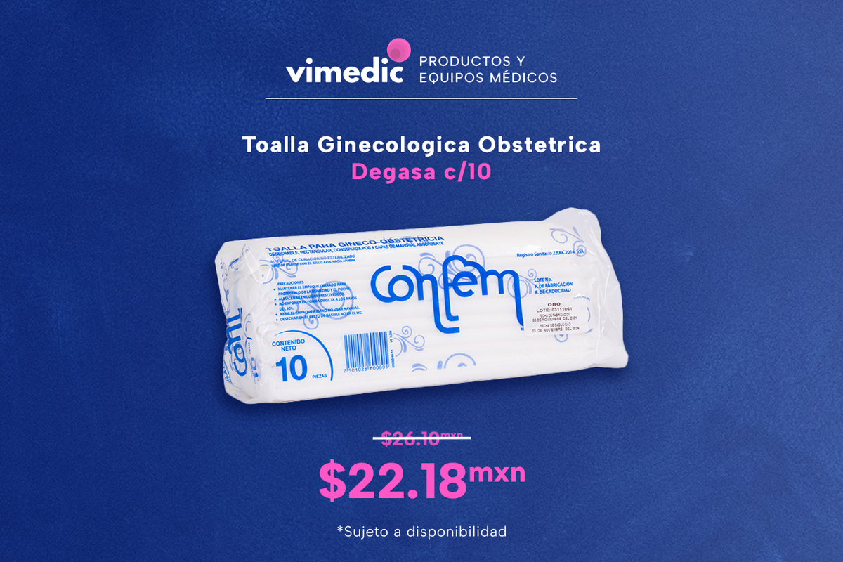 Toalla Ginecologica Obstetrica