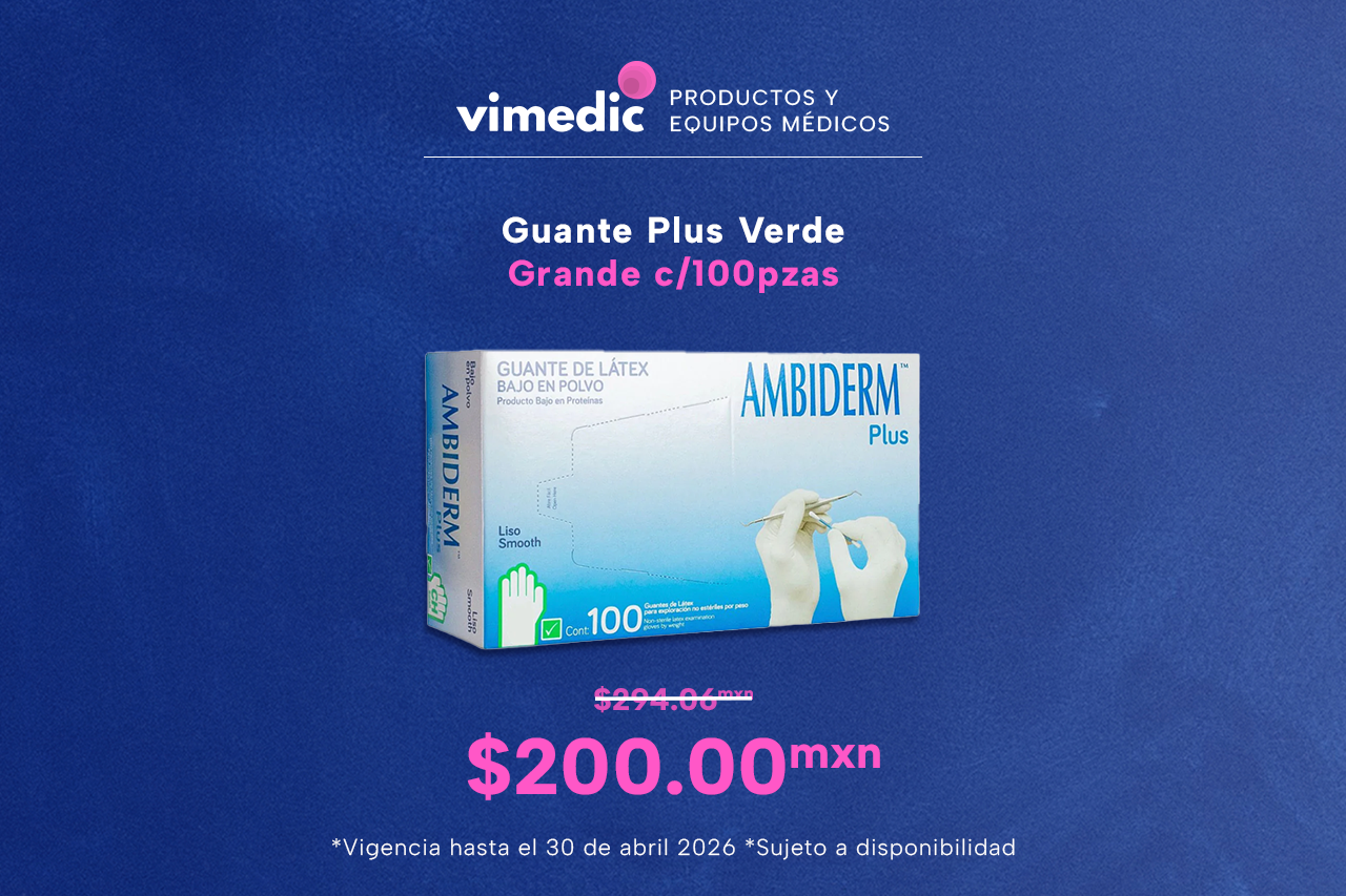 Guante Plus Verde Ambiderm
