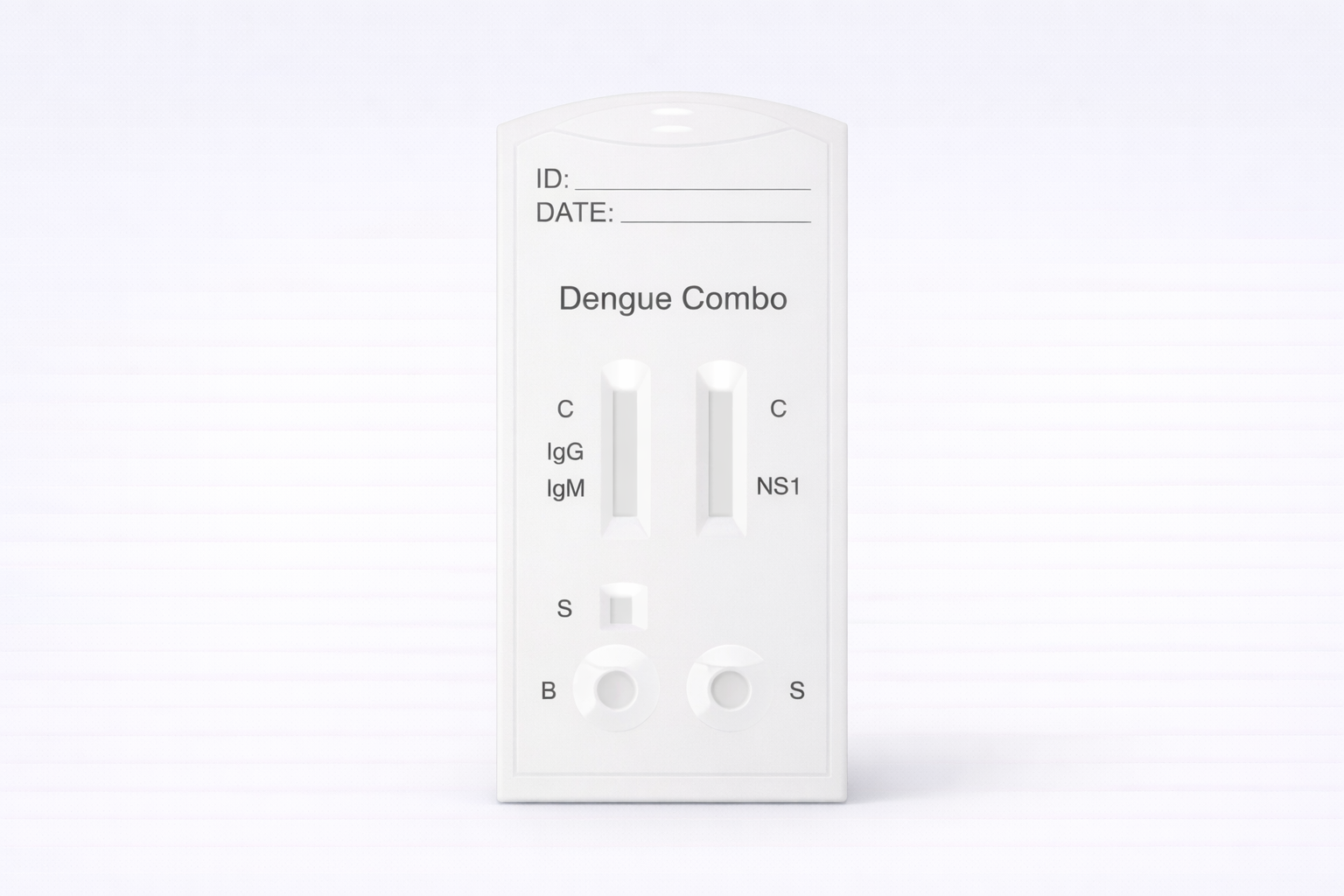 Prueba de Antígenos y Anticuerpos Dengue c/25 Cassette