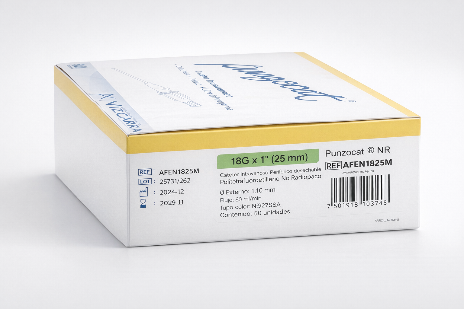 Punzocat Verde Cal 18