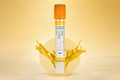 Tubo Para Toma y Recolección de Sangre Oro de 6ml c/100pzas