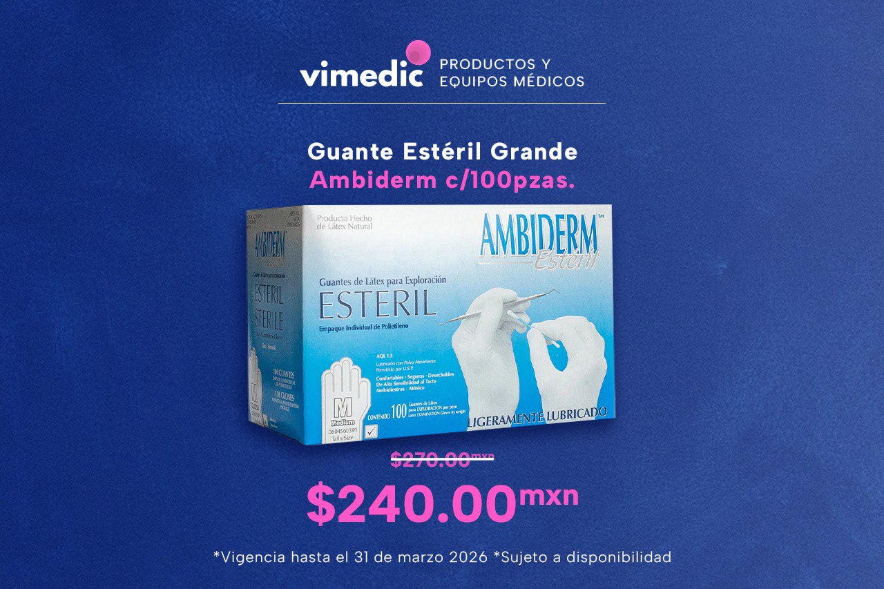 Guante Estéril Grande C/100pzas