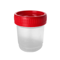 Vaso Recolector No Estéril 60ml Tapa Roja